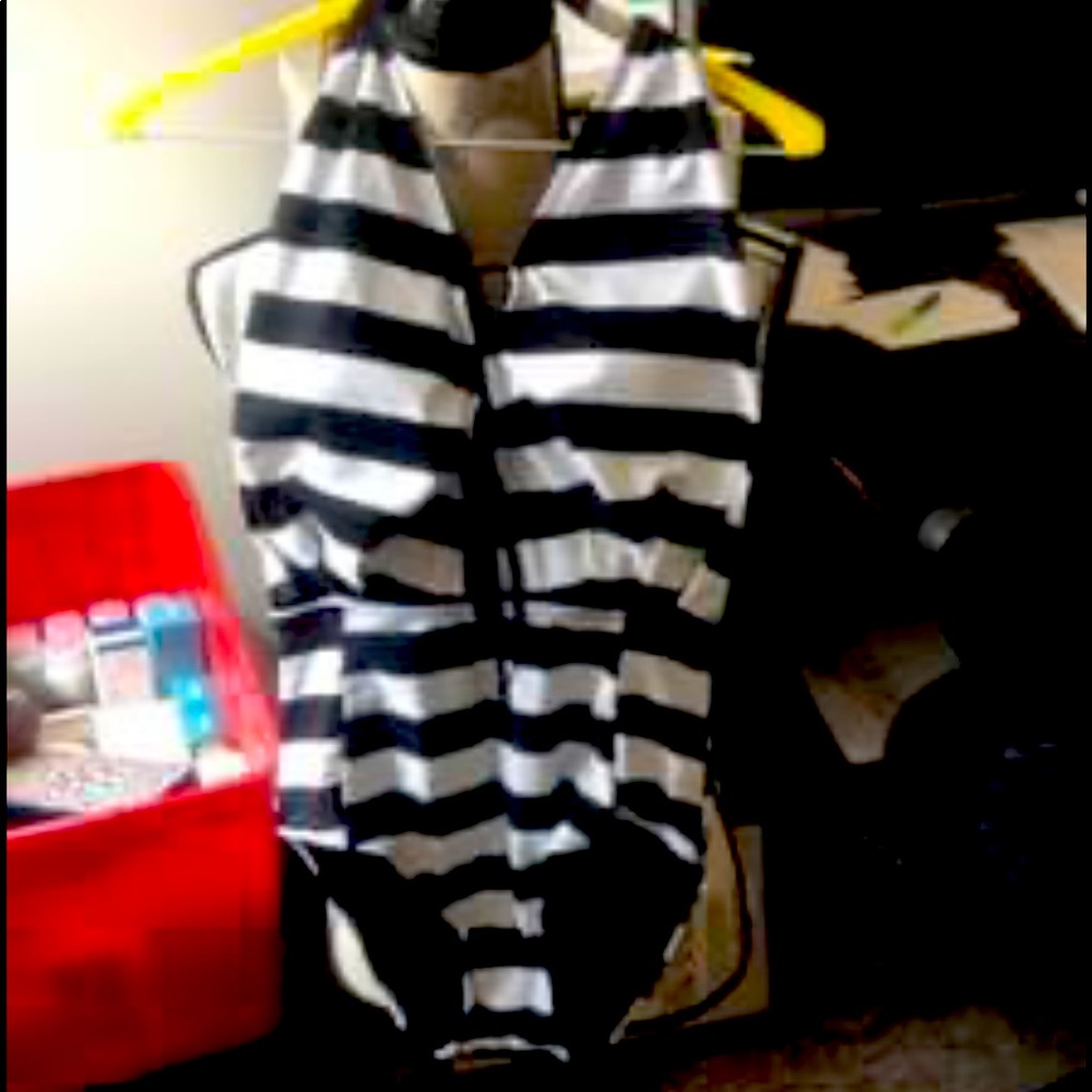Cupshe Black and White One Piece Swimsuit